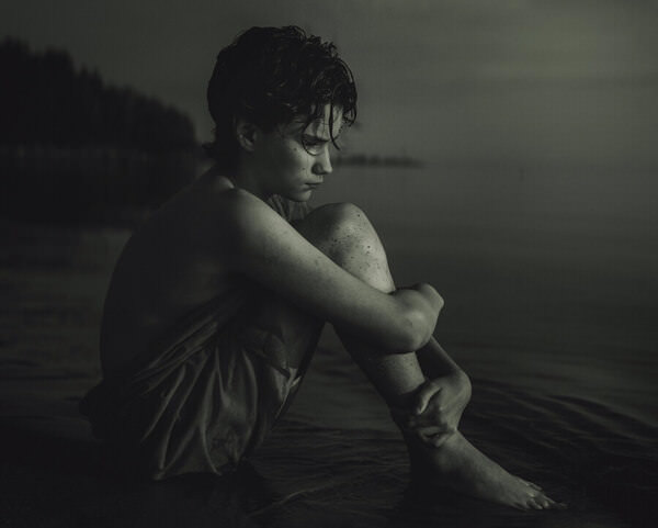 Photograph Liudmila Kostina Boy And The Sea on One Eyeland