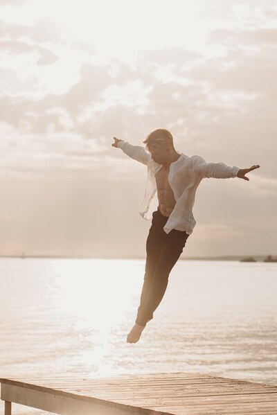 Photograph Ekaterina Gaiduk Ballet Dancer on One Eyeland