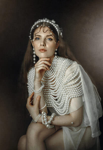 Photograph Anastasiia Golubeva Royal Pearls on One Eyeland