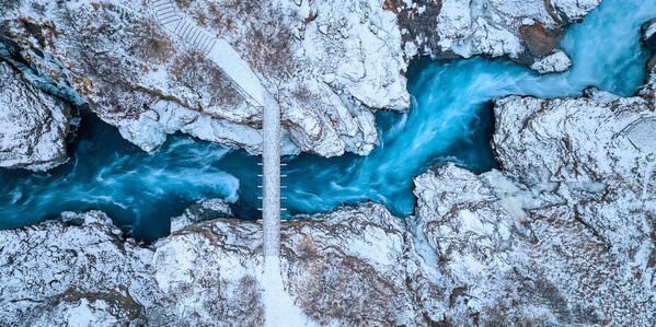 Photograph Judith Kuhn Bridge Over Troubled Water on One Eyeland