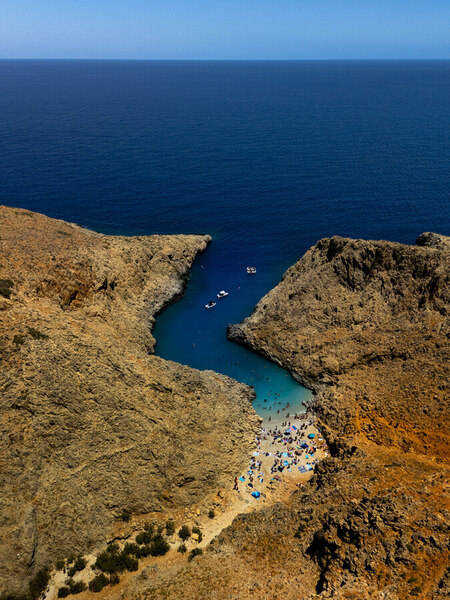 Photograph Ricardas Markovskis A Hideawayamong The Cliffs on One Eyeland