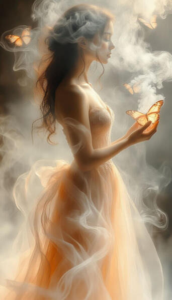 Photograph Dina Poluhina Butterflies From Smoke on One Eyeland