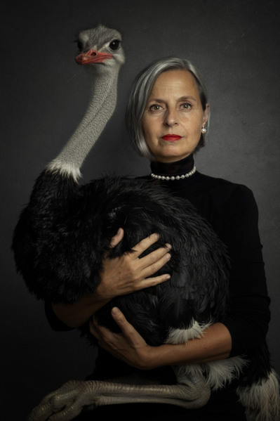 Photograph Marian Korte Elegance In Feathers on One Eyeland