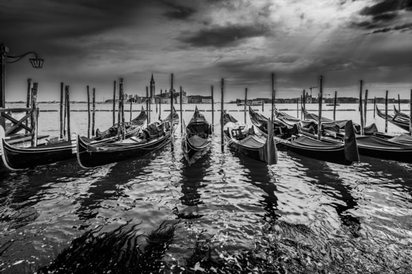 Photograph Mel Yukiina Gondolas on One Eyeland