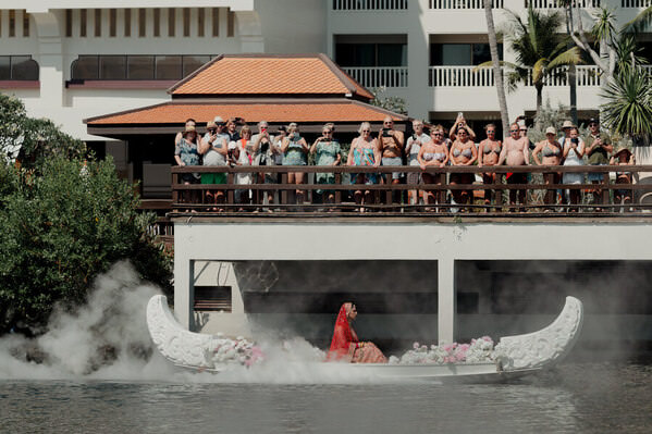 Photograph Biby Paul All Eyes On The Floating Bride on One Eyeland