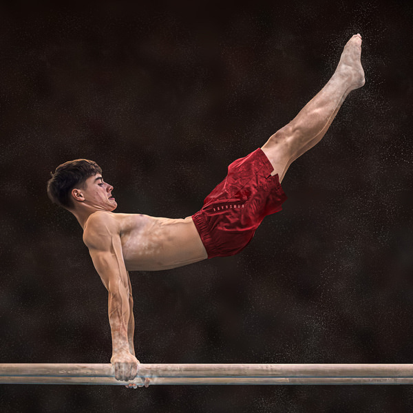 Photograph Eddie Leach Line Of Tension on One Eyeland