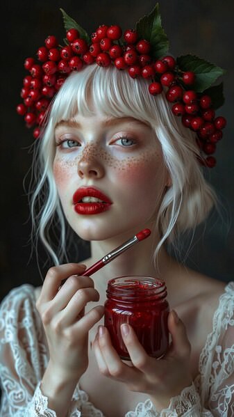 Photograph Olga Revkina Sweet Lipstick on One Eyeland