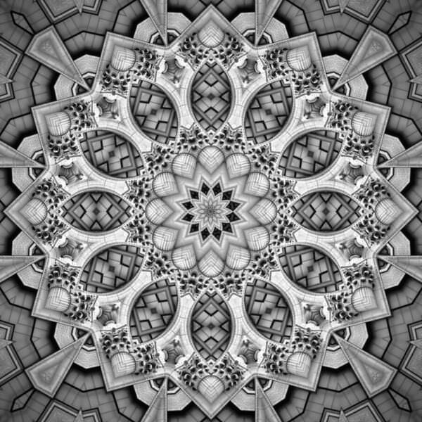 Photograph Hironko  Gothic Mandala on One Eyeland
