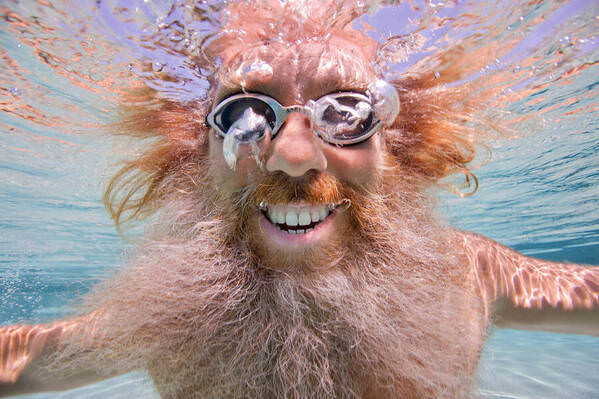 Photograph Howard Schatz Rick Rubin on One Eyeland