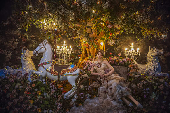 Photograph Haseo Hasegawa Merrygoround on One Eyeland