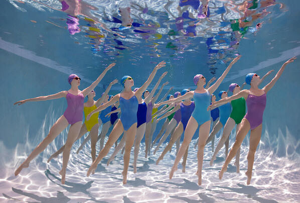 Photograph Howard Schatz Corps Du Ballet on One Eyeland