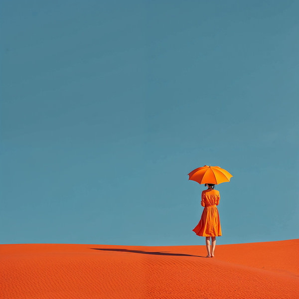 Photograph Ddiarte Ddiarte Solitude In Orange on One Eyeland