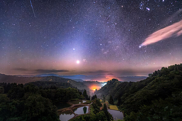 Photograph Ryuhei Suguri Nightscape In Nigata on One Eyeland