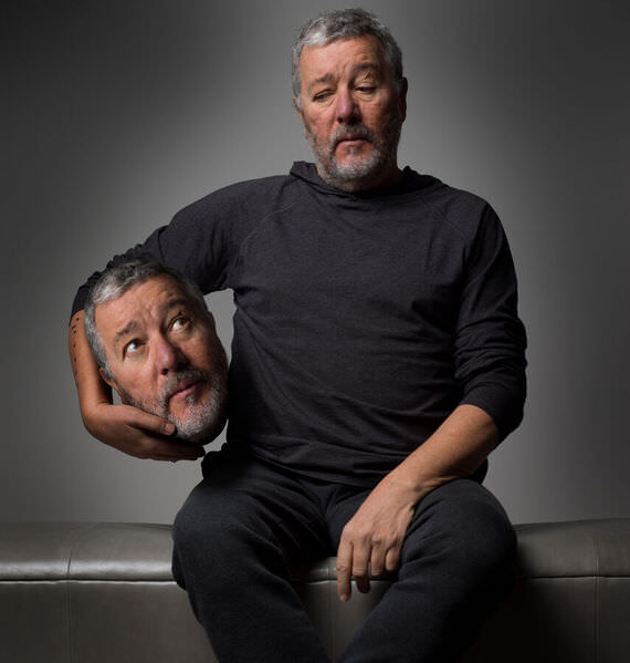 Photograph Howard Schatz Phillippe Starck on One Eyeland