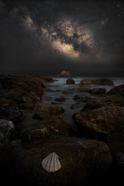 Photograph Hiroki Matsubara Milky Way Rising Over The Night Sea on One Eyeland