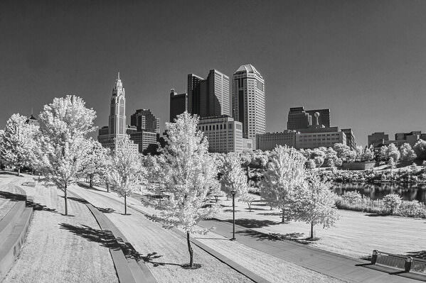 Photograph Larry Hamill Sunday Columbus Ohio on One Eyeland