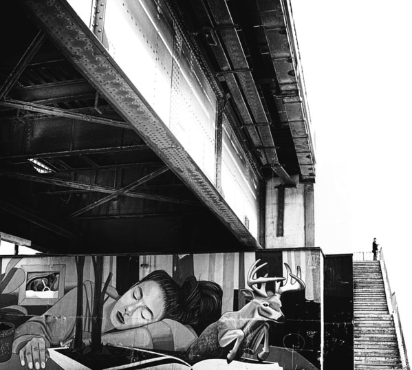 Photograph Mikica Kosanovic Mural on One Eyeland