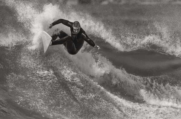 Photograph Steve Turner Burning Water on One Eyeland