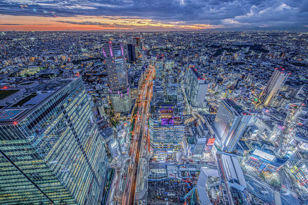 Photograph Setsuna Kurouzu Shibuya Night on One Eyeland