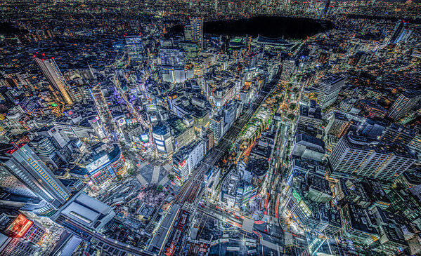 Photograph Setsuna Kurouzu Shibuya Night on One Eyeland