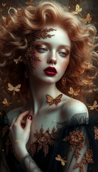 Photograph Dina Poluhina Golden Patterns on One Eyeland