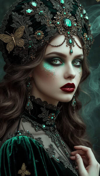 Photograph Dina Poluhina Emerald Eyes on One Eyeland