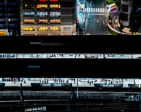 Photograph Mel Yukiina Scenery With A Station on One Eyeland