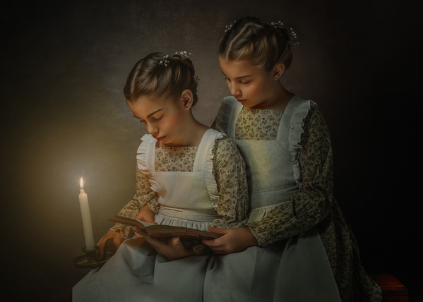 Photograph Guido Frazzini Reading By The Candlelight on One Eyeland