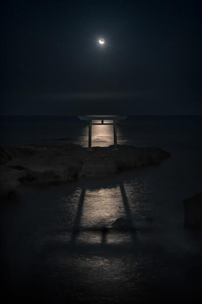 Photograph Hiroki Matsubara Moonlight Illuminates The Sacred Reef on One Eyeland