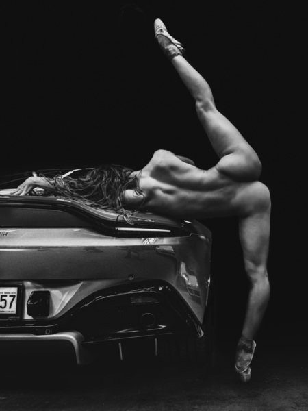 Photograph Anke Sturhahn Aston Martin on One Eyeland