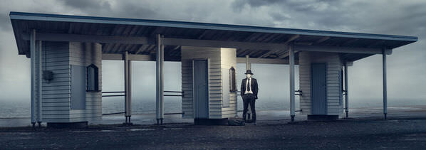 Photograph Petri Damsten Ticket Booth on One Eyeland