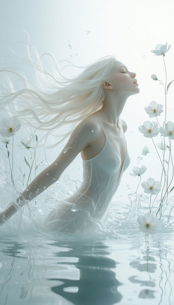 Photograph Dina Poluhina White On White on One Eyeland