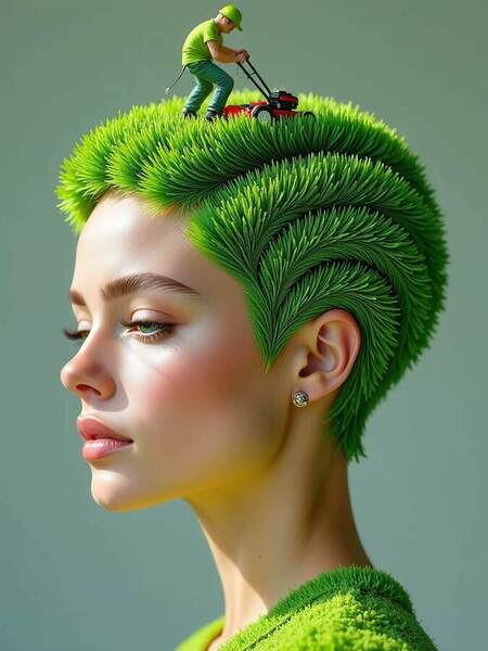 Photograph Ludmila Pavlova My Hairdresser on One Eyeland