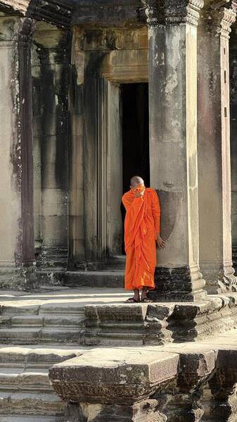 Photograph Ingrida Kuznecova Monk on One Eyeland