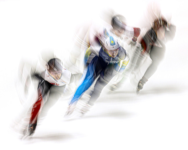 Photograph Huub Keulers Shorttrack In Long Exposure on One Eyeland