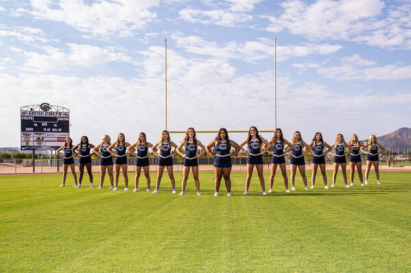 Photograph Arianna Grainey Casteel Cheer Media Day Team Pics on One Eyeland