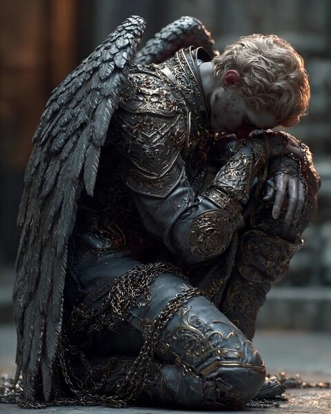Photograph Flora Paulina Fallen Angel on One Eyeland