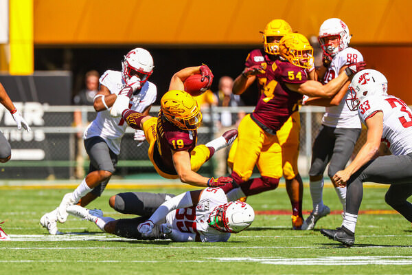 Photograph Arianna Grainey Asu Vs Wsu Football on One Eyeland