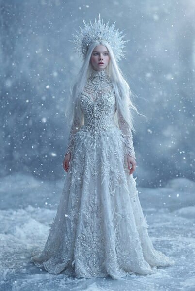 Photograph Tatyana Kazankova Snow Maiden on One Eyeland