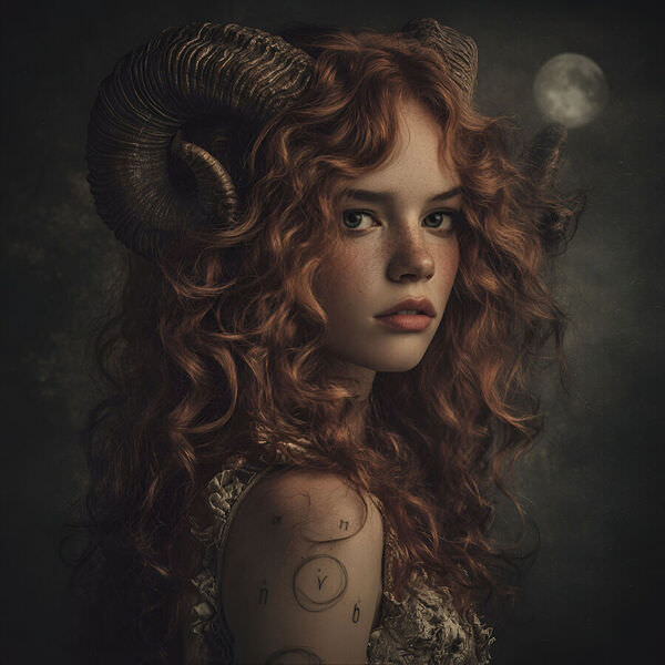 Photograph Flora Paulina Capricorn Woman on One Eyeland