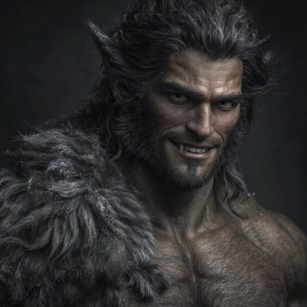 Photograph Flora Paulina Alpha Werewolf on One Eyeland