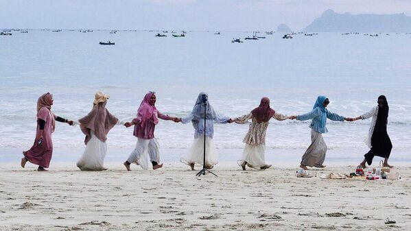 Photograph Ombeline Olmer Farandole On The Beach on One Eyeland