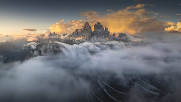 Photograph Paolo Gabriele Maiero Tre Cime Di Lavaredo on One Eyeland