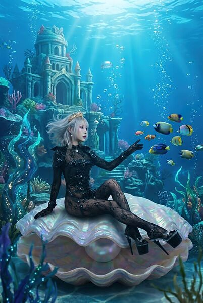 Photograph Strat Cast Beautiful Thetis on One Eyeland