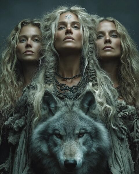 Photograph Flora Paulina Goddess Ecate on One Eyeland