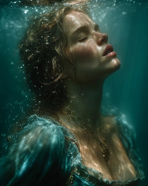 Photograph Flora Paulina Drowning on One Eyeland