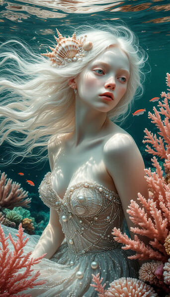 Photograph Helena Zlenko Mermaid on One Eyeland