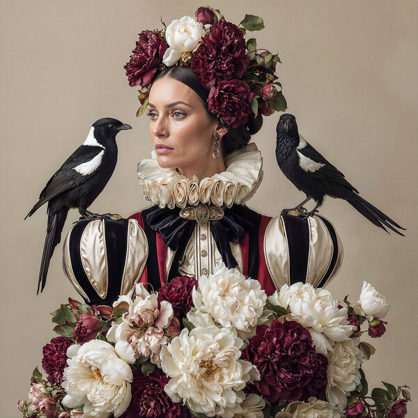 Photograph Ddiarte Ddiarte Two Birds And The Lady on One Eyeland