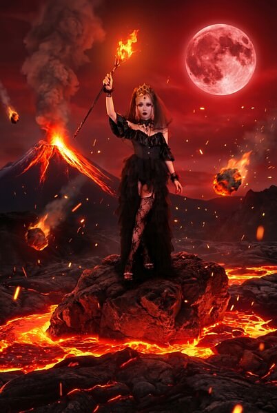 Photograph Strat Cast The Wrath Of The Dark Queen on One Eyeland