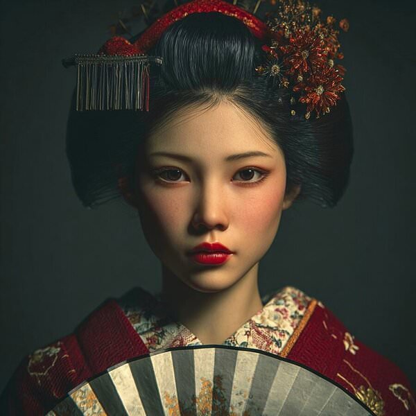 Photograph Natalya Firsova Geisha on One Eyeland
